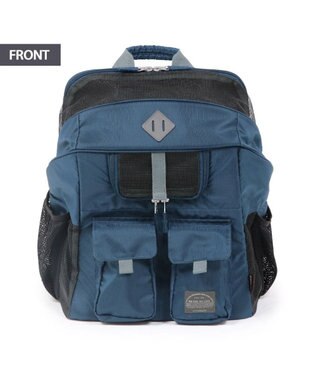 PET PARADISE ペットパラダイス ワイドオープンハグ＆リュック紺 -