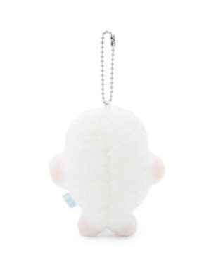 Mother garden しろたん フラットチーク キーホルダー 《しろたん》 単品 しろたん