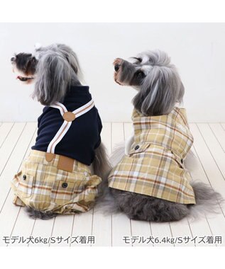 PET PARADISE J.PRESS パンツ つなぎ 《タータンチェック》 小型犬 タータンチェック
