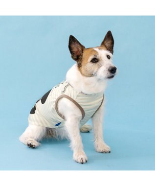 PET PARADISE ディズニー ミッキーマウス サングラス クール タンクトップ 小型犬 ベージュ