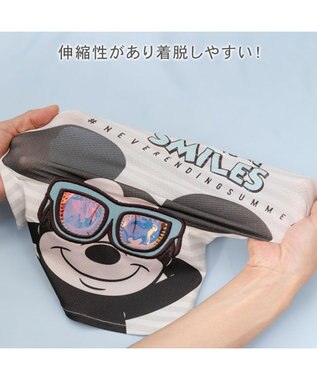 PET PARADISE ディズニー ミッキーマウス サングラス クール タンクトップ 小型犬 ベージュ