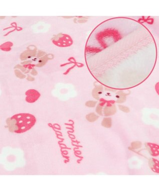 Mother garden マザーガーデン くまちゃん柄 あったか ひざ掛け 70×100cm -