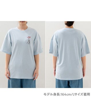 PET PARADISE ペットパラダイス Mai Kuraki　LOVE  オーナー Ｔシャツ  《ブルー》　ユニセックス ブルー