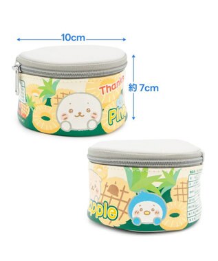 Mother garden しろたん パイン だいすき ポーチ グリーン