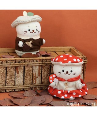 Mother garden しろたん ついてきちゃうしろたん マスコット用 着せ替え服  《きのこワンピース》 きのこワンピース