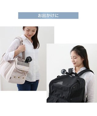 PET PARADISE 〔2024年モデル〕 ミニ クリップファン ブラック ブラック