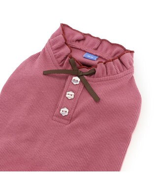 PET PARADISE ペットパラダイス ペティヒート プレミアム  ワンピース 《花ボタン柄》 小型犬 花ボタン柄