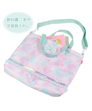 Mother garden マザーガーデン ユニコーン レッスンバッグ 《コットンキャンディ柄》 コットンキャンディ柄