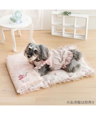 PET PARADISE ディズニー ミニーマウス クール ロールマット 《ハート》 ピンク