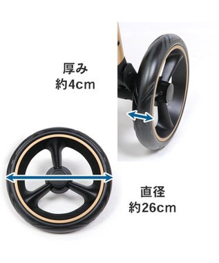 PET PARADISE ペットカート用 プレミアム ペットカート 後輪 -