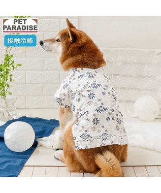 PET PARADISE ペットパラダイス 甚平 《ちどり柄》 中型犬 大型犬