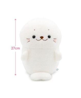 Mother garden しろたん ほわほわ お座り ぬいぐるみ 0