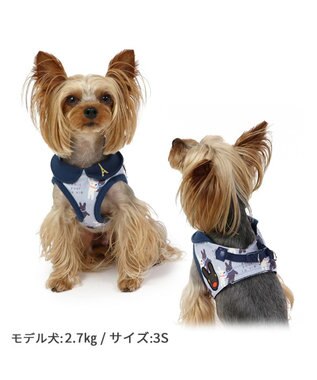 PET PARADISE リサとガスパール ベストハーネス  であい柄 S 小型犬 -