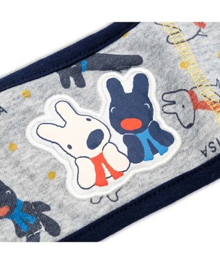 PET PARADISE リサとガスパール マナーベルト 総柄 小型犬 グレー