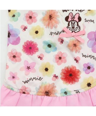 PET PARADISE 犬の服 春夏 ひんやり クール 接触冷感 虫よけ ディズニー ミニーマウス  花柄 タンクトップ 【小型犬】 ピンク（淡）