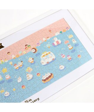 Mother garden しろたん パズルアートボード 《25周年にっこりパレード柄》 -