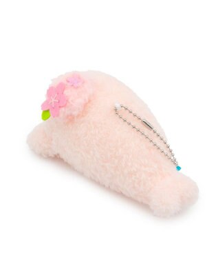 Mother garden しろたん 桜メルティ キーホルダー 0