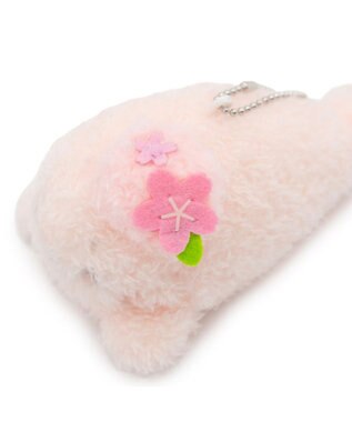 Mother garden しろたん 桜メルティ キーホルダー 0