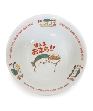 Mother garden しろたん 中華食器 ラーメンどんぶり 《替え玉おまち!!》 単品 替え玉おまち!!
