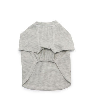 PET PARADISE Lee ワッフル Tシャツ 小型犬 グレー