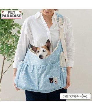 PET PARADISE リサとガスパール 刺繍 スリングバッグ Ｍ