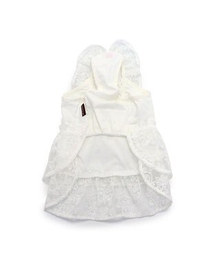 PET PARADISE ペットパラダイス レースワンピース 小型犬 ホワイト