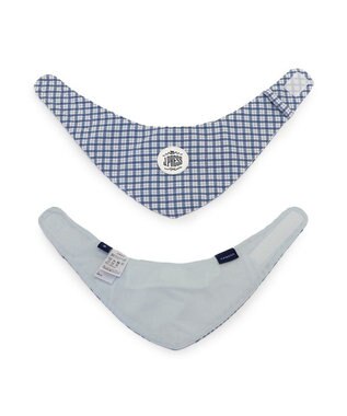 PET PARADISE J.PRESS クールバンダナ 中型犬 ホワイト×ネイビー