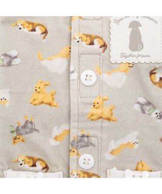 PET PARADISE ペットパラダイス makokoro ホカリラ ベスト 小型犬 グレイッシュベージュ