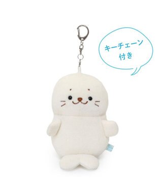 Mother garden しろたん ついてきちゃうしろたん 《 のんびりついたん 》マスコットキーホルダー のんびりついたん