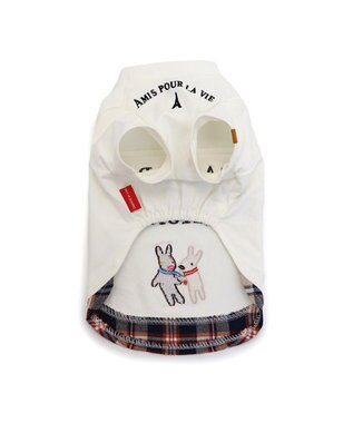 PET PARADISE リサとガスパール シンプル刺繍 Ｔシャツ 《であい柄》 小型犬 であい柄