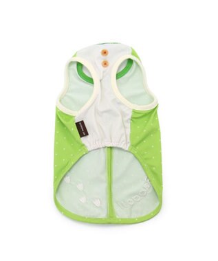 PET PARADISE ペットパラダイス エコメイド 天竺 恐竜 タンクトップ 小型犬 グリーン