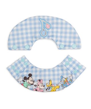 PET PARADISE ディズニー ミッキーマウス クール バンダナ 《風船柄》 小型犬 ホワイト×ブルー