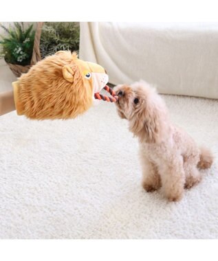 PET PARADISE ペットパラダイス パペットトイ ライオン -