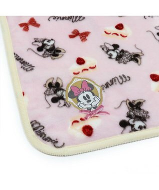 PET PARADISE ディズニー ミニー ケーキ ブランケット 90×60cm ピンク