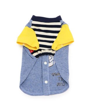 PET PARADISE リサとガスパール 背中開き Tシャツ 《ひょっこり》 小型犬 ひょっこり