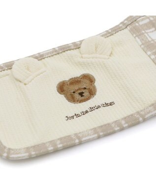 PET PARADISE ペットパラダイス くまちゃん 刺繍 マナーベルト 小型犬 ベージュ