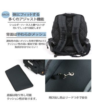 スヌーピー ハグ＆リュック キャリーバッグ ネイビー 小型犬