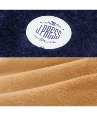 PET PARADISE J.PRESS ボアダッフルコート 小型犬 紺(ネイビー・インディゴ)