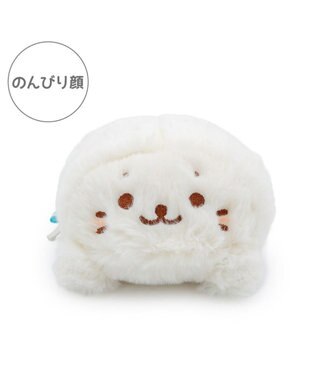 Mother garden しろたん マルチポーチ 《のんびり顔》 単品 のんびり顔