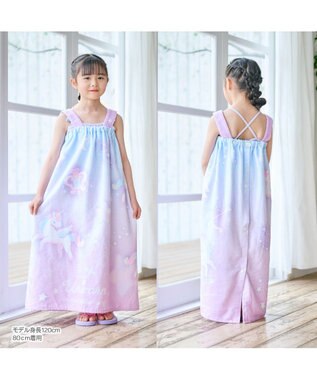 Mother garden マザーガーデン ユニコーン ラップタオル 80cm 《ミルキーウェイ柄》 ミルキーウェイ柄