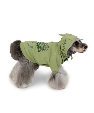 PET PARADISE ペットパラダイス Mai Kuraki ベニート パーカー 《オリーブ》 小型犬 オリーブ