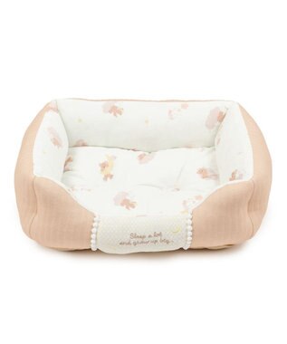 PET PARADISE ペットパラダイス くまさん カドラー 《おやすみ柄》 Ｓ モカ