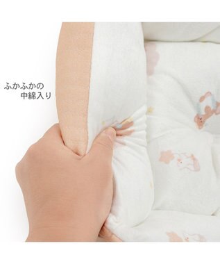 PET PARADISE ペットパラダイス くまさん カドラー 《おやすみ柄》 Ｓ モカ