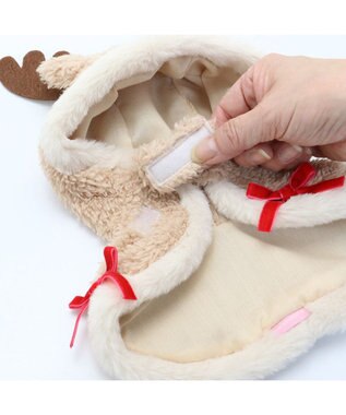 Mother garden とことこお散歩シリーズ わんちゃん ・ユニコーン・ねこちゃん用 お洋服 《サンタクロース /トナカイ ケープ》 トナカイ