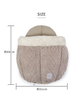 PET PARADISE ペットパラダイス ドーム寝袋 遠赤外線 《アラン柄》 アラン柄