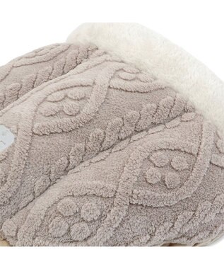 PET PARADISE ペットパラダイス ドーム寝袋 遠赤外線 《アラン柄》 アラン柄