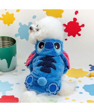 PET PARADISE ディズニー スティッチ 新なりきり 小型犬 ブルー