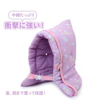 Mother garden マザーガーデン 防災頭巾 カバー 背もたれ 座布団  単品《ユニコーン/野いちご》 ユニコーン