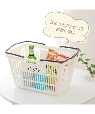 Mother garden しろたん ミニバスケット ホワイト