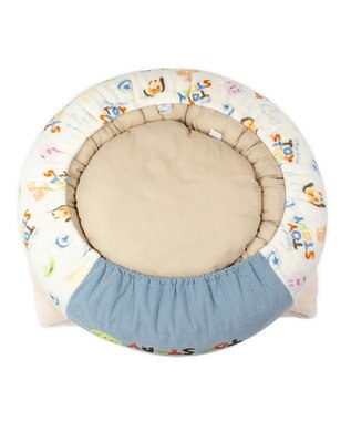 PET PARADISE ディズニー トイ・ストーリー 遠赤外線 ボア 丸型寝袋 《総柄》 ホワイト